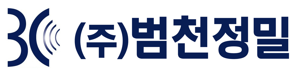 범천정밀 로고